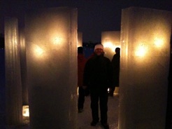 Surrounded by Ice Sculptures 2011